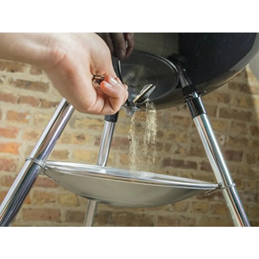 22 Inch Charcoal Grill Outdoor BBQ One Touch Cleaning System With Dampers