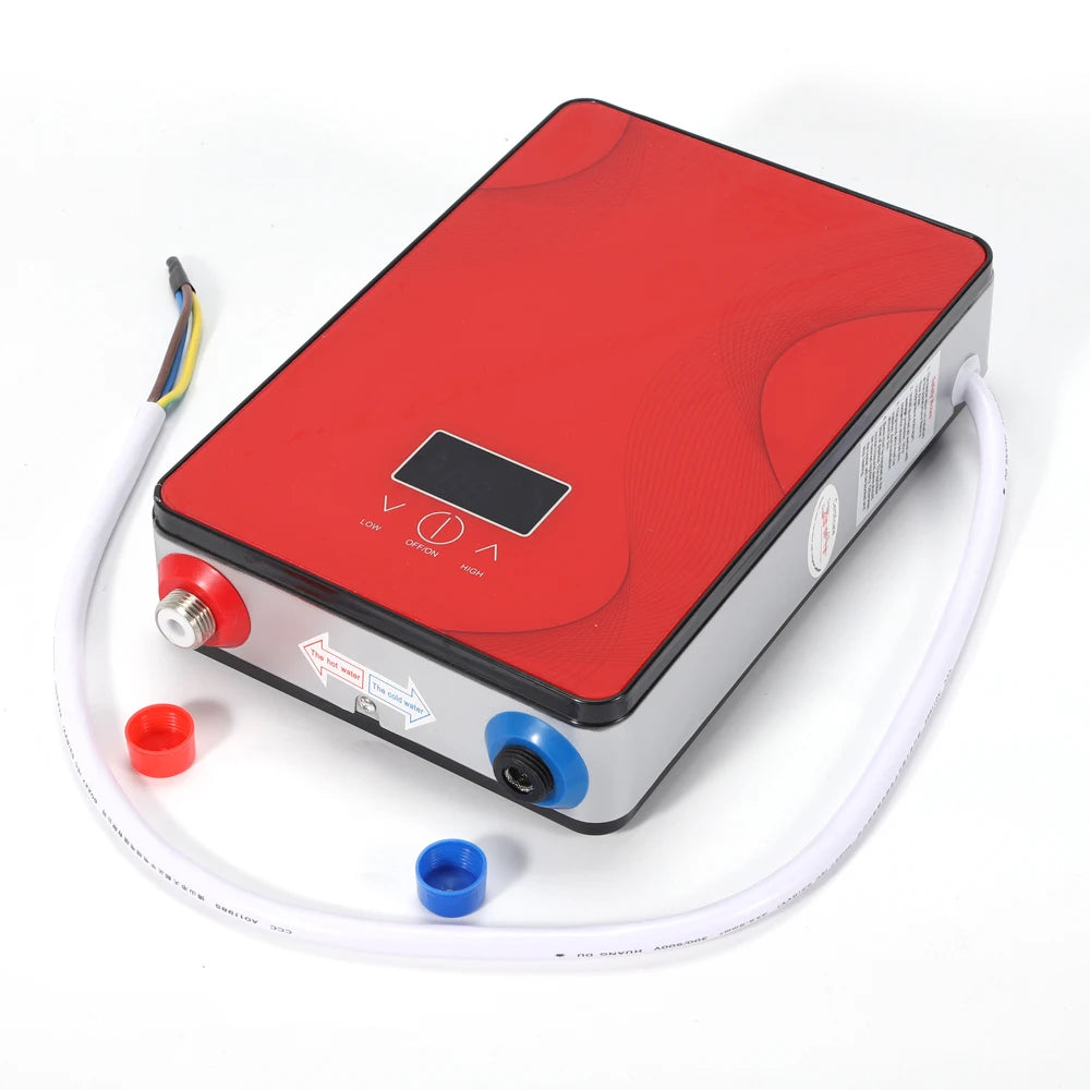 Mini Instant Electric Water Heater Tankless Shower Kit 220V
