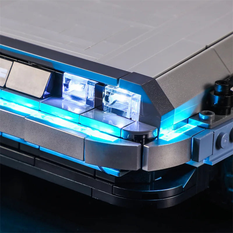 LED Lighting Kit For LEGO 10300 DeLorean Time Machine