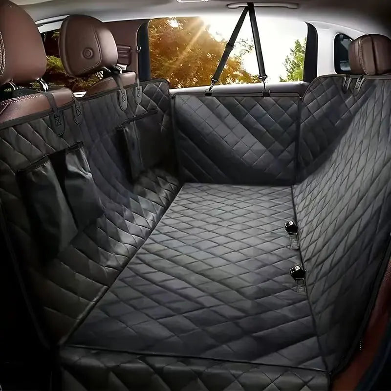 Waterproof Dog Car Seat Cover Hammock Nonslip Scratch Proof Back Seat Protector