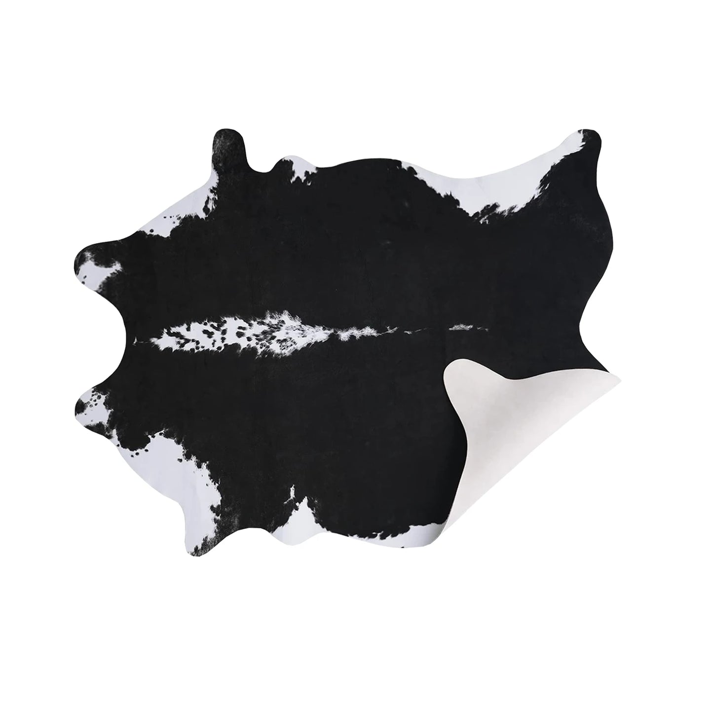 American Style Animal Print Faux Fur Cowhide Rug for Bedroom Living Room Carpet Home Decoration Floor Mats