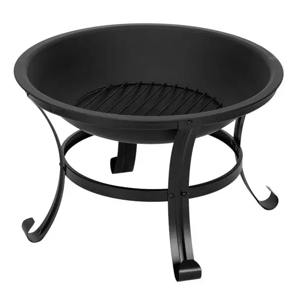 22 Inch Iron Brazier Fire Pit For Backyard Poolside