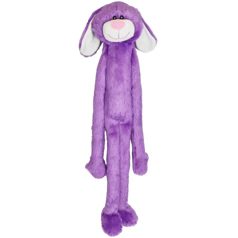 Large Plush Bunny Dog Toy With Squeakers Extra Long Arms