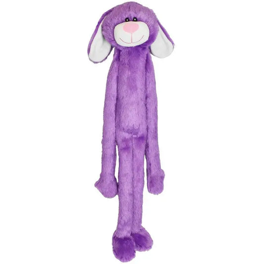 Large Plush Bunny Dog Toy With Squeakers Extra Long Arms