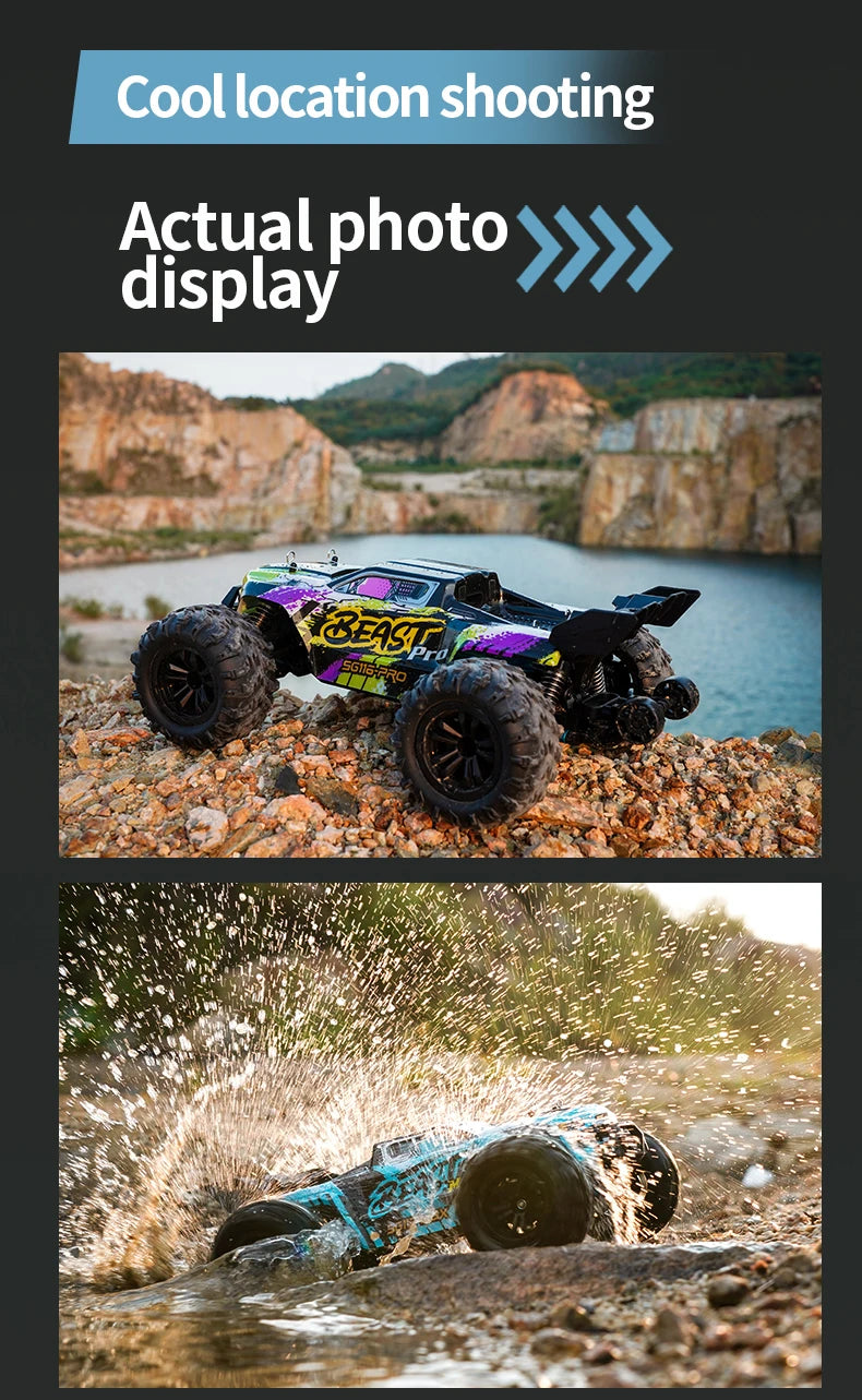 Teeggi SG116 Max 1 16 High Speed Drift RC 4WD Monster Truck