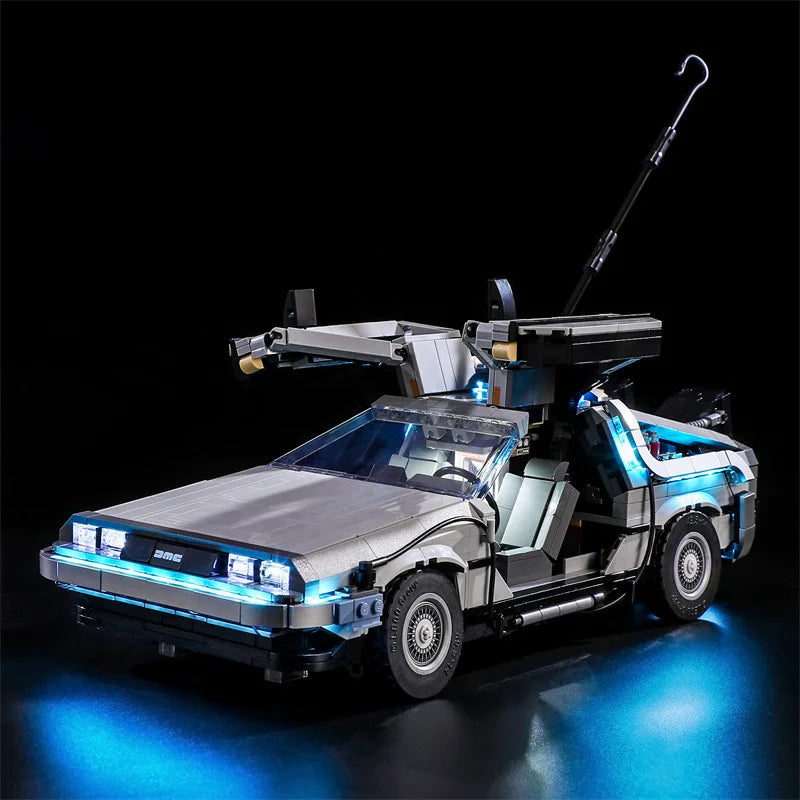 LED Lighting Kit For LEGO 10300 DeLorean Time Machine