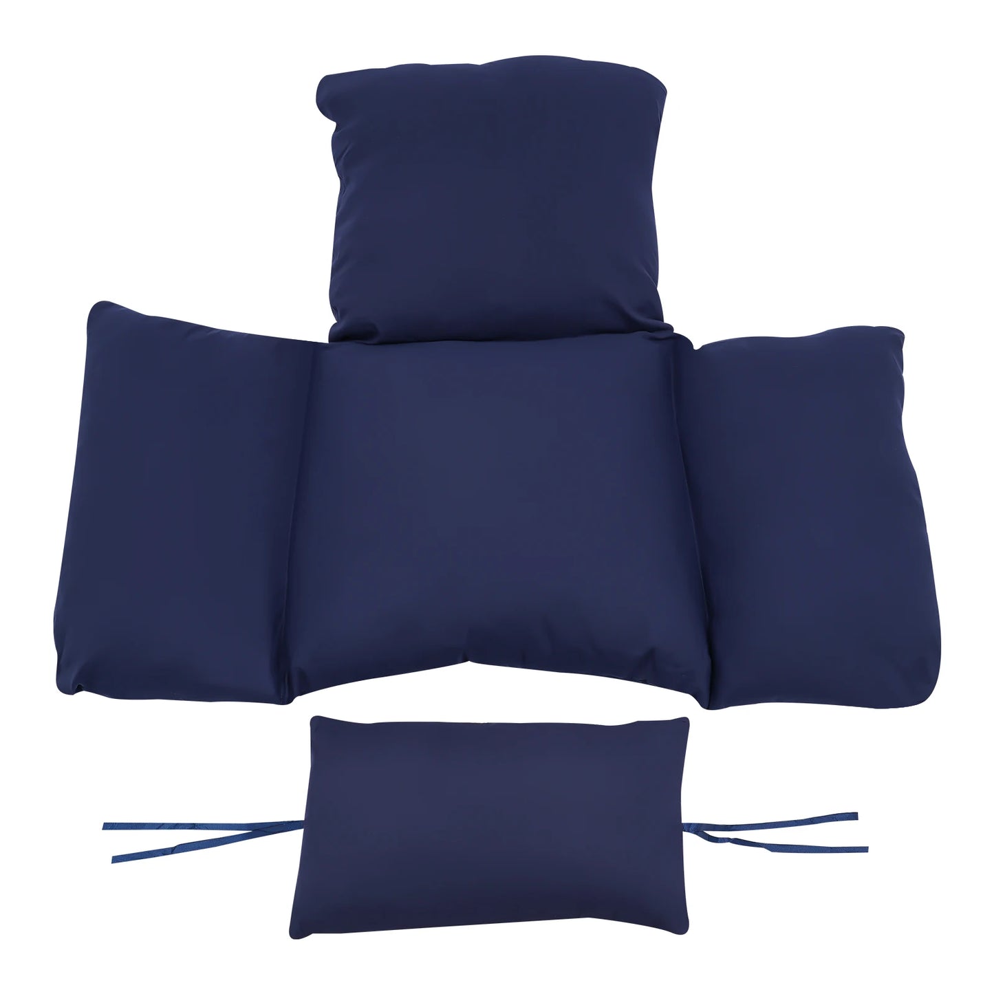 Solid Color Hanging Swing Egg Chair Cushion Durable Sofa Cushion Hanging Basket Swing Cushion Removable and Washable