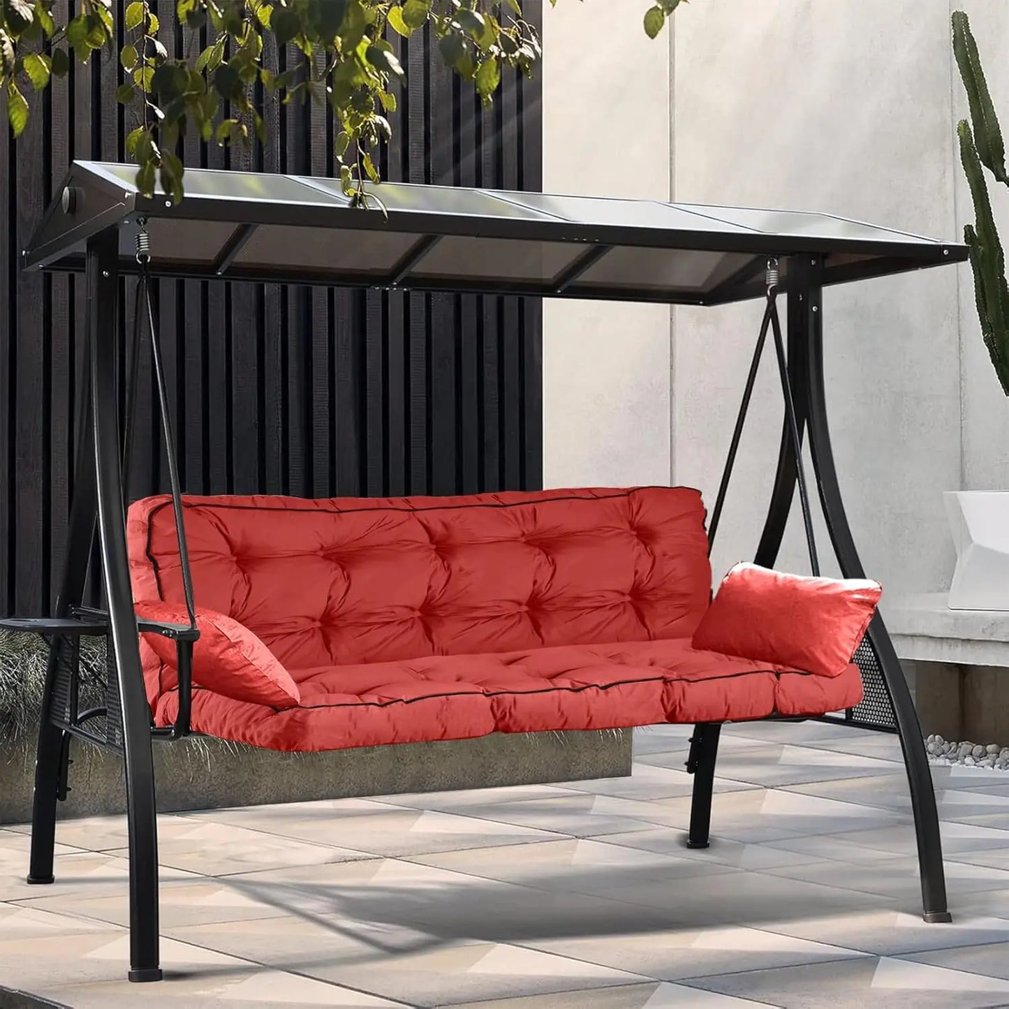 Waterproof Outdoor Swing Cushion Replacement 70 Inch Bench Seat Pad