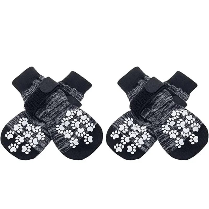 Non Slip Dog Socks Large Waterproof Silicone Grip For Senior Dogs Indoor Walking
