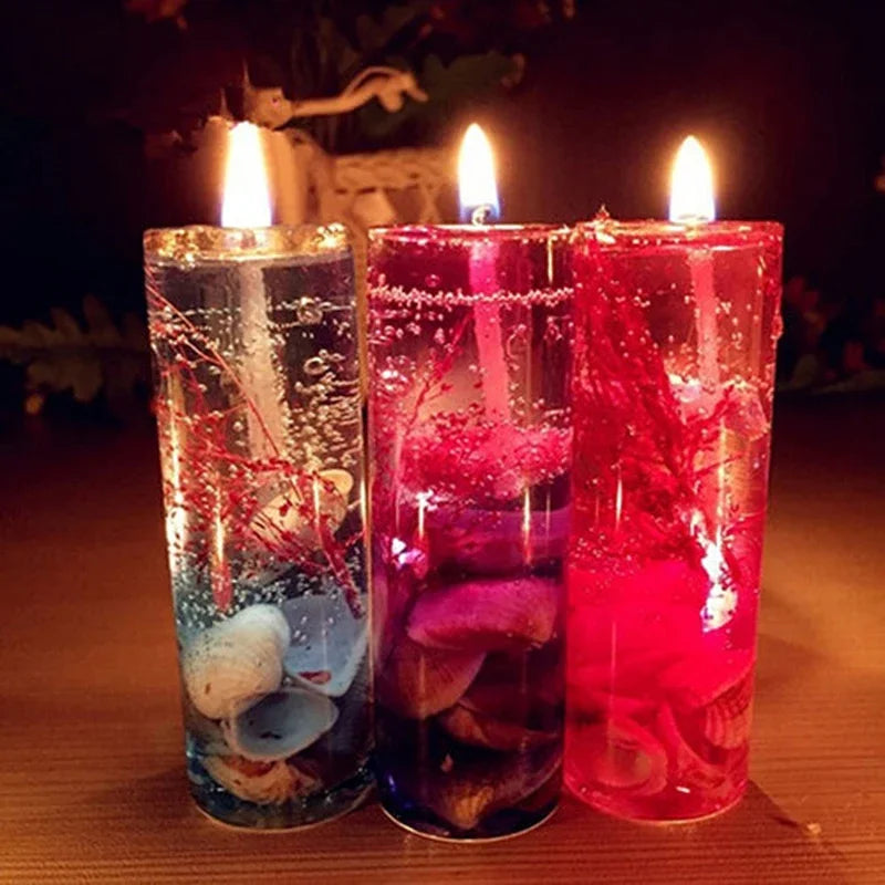Aromatherapy Jelly Candle Smokeless Ocean Shells Valentines