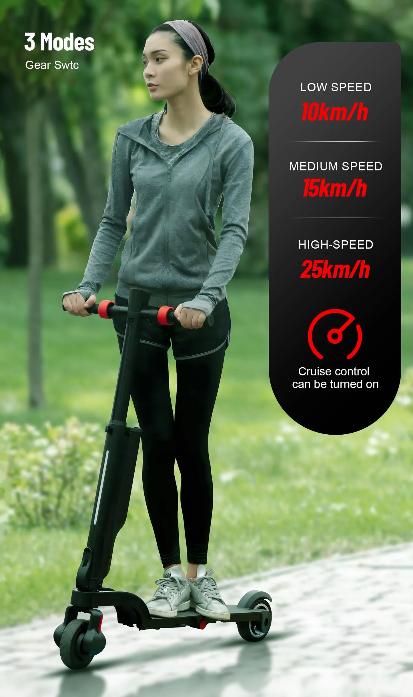 HX Foldable Electric Scooter 350W 25kmh 36V For Adults