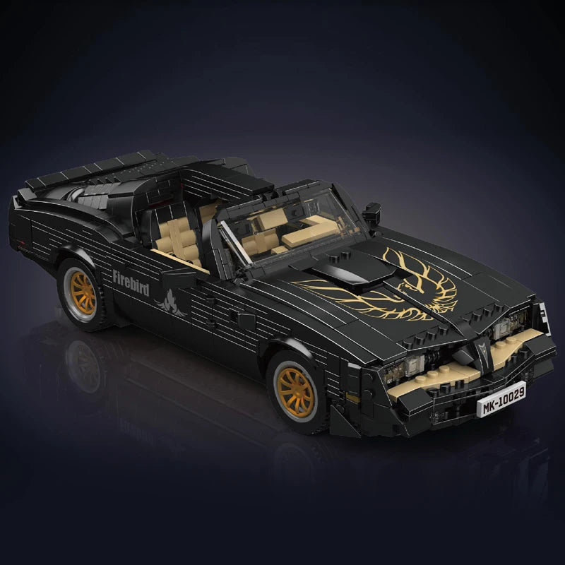 Mould King 10029 Firebird Vintage Car Building Block Set Compatible With Lego