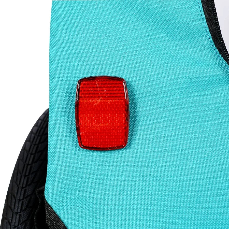 Light Green Foldable Pet Jogger Stroller Dog Carrier