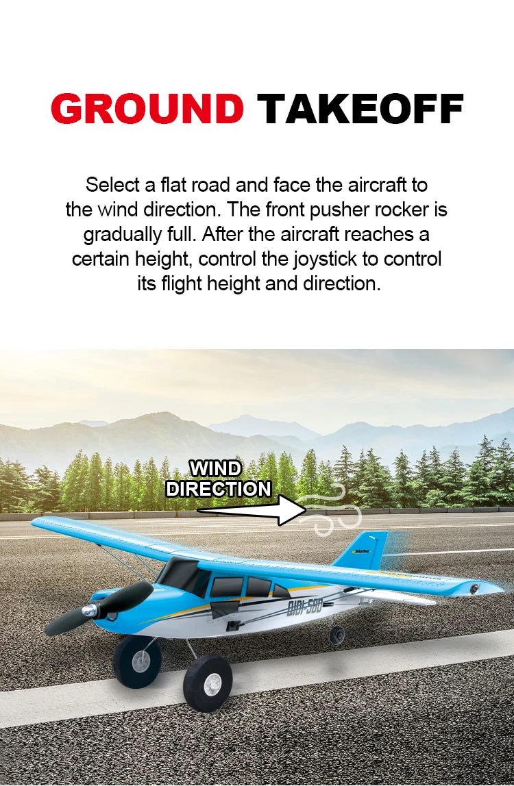 Qidi560 RC Plane Moore M7 Off Road 4CH Brushless EPP Foam