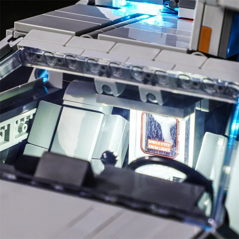 LED Lighting Kit For LEGO 10300 DeLorean Time Machine