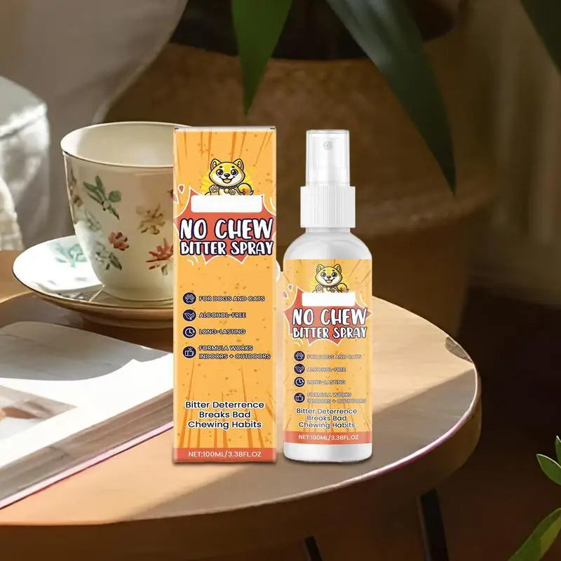 Anti Chew Spray For Dogs And Cats Stop Barking Licking Bitter Training Spray