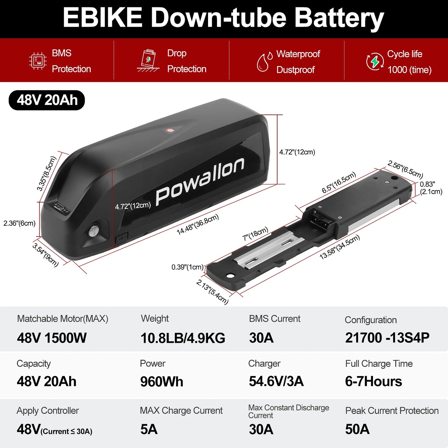 Ebike Conversion Kit Battery 750W Mid Drive Torque Sensor