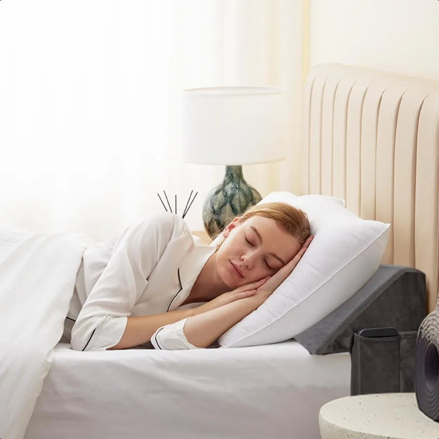 King Wedge Pillow Headboard 76x10x6 Bed Wedge Pillow Foam Headboard Pillow Bed Gap Filler