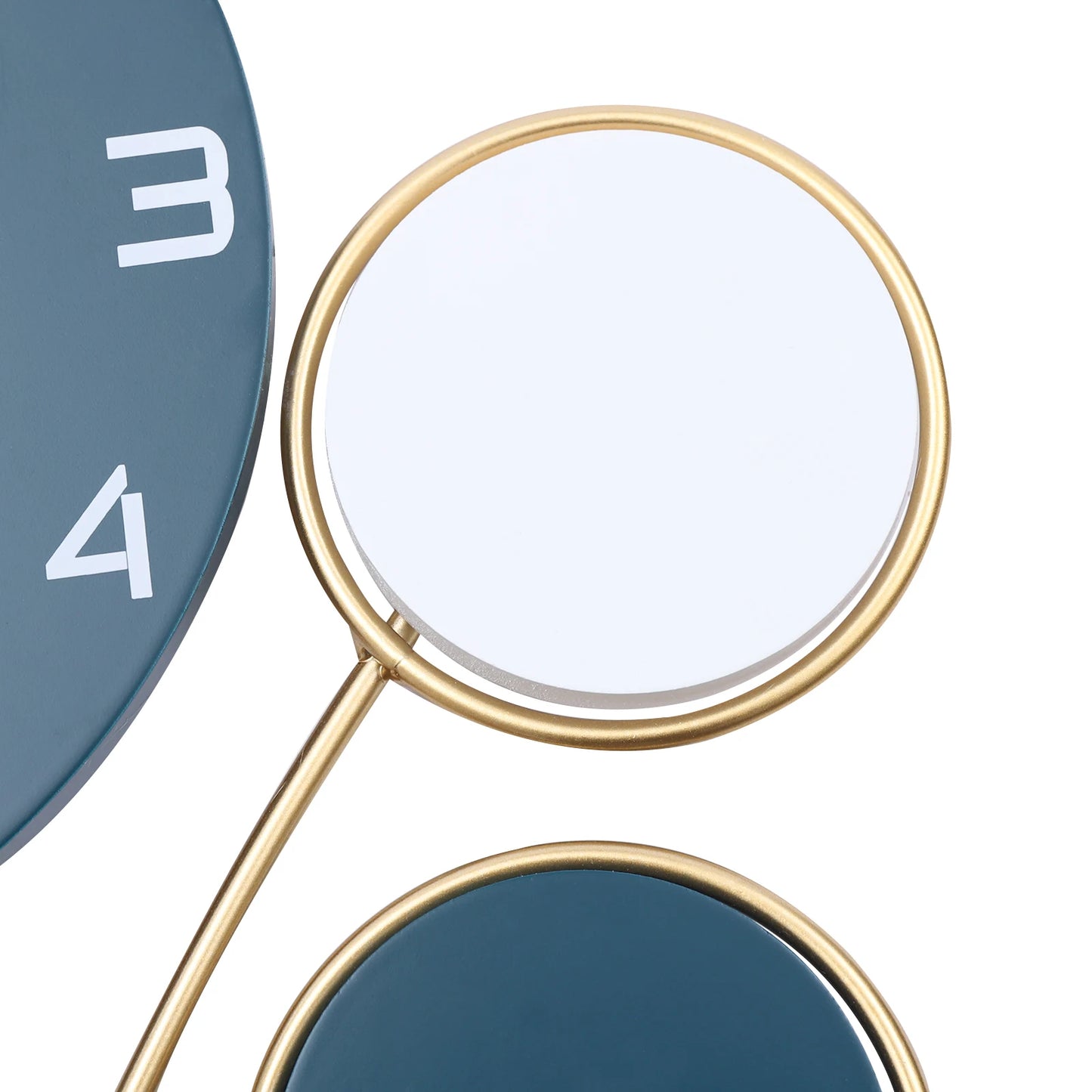 Large Wall Clock Battery Operated Silent Hot Air Balloon