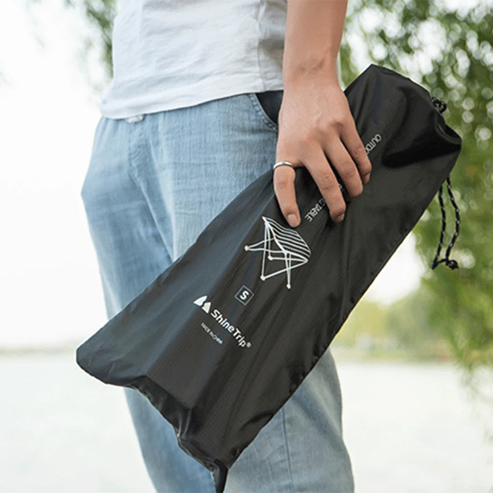 Portable Foldable Ultralight Aluminium Camping Table For 4, Outdoor Picnic Hiking Laptop Desk