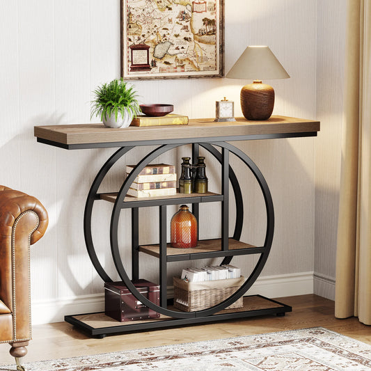 Tribesigns 41.3 Inch Console Table Four Tier Entryway