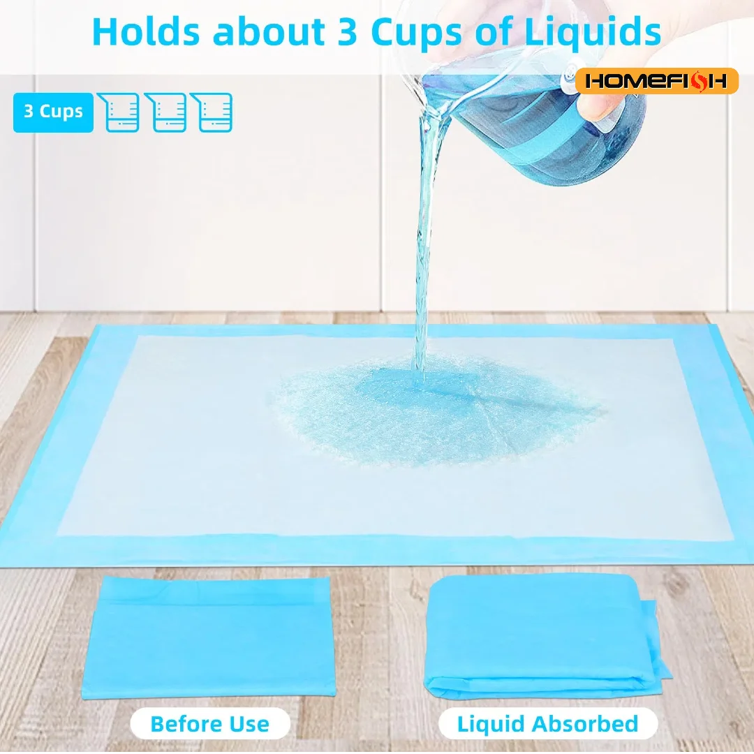 100 Pack Dog Training Pee Pads 45x60cm Super Absorbent Disposable Pads