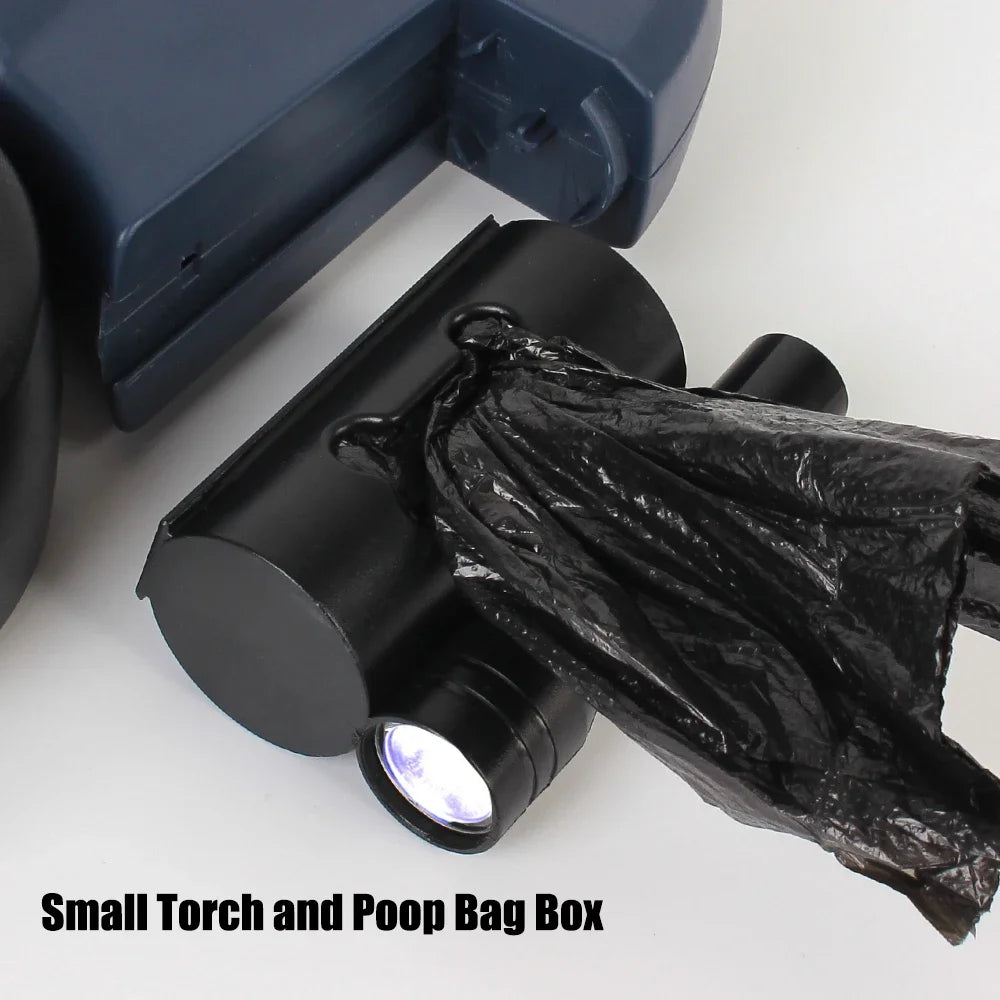 3m Dual Dog Leash With Flashlight And Waste Bag Box