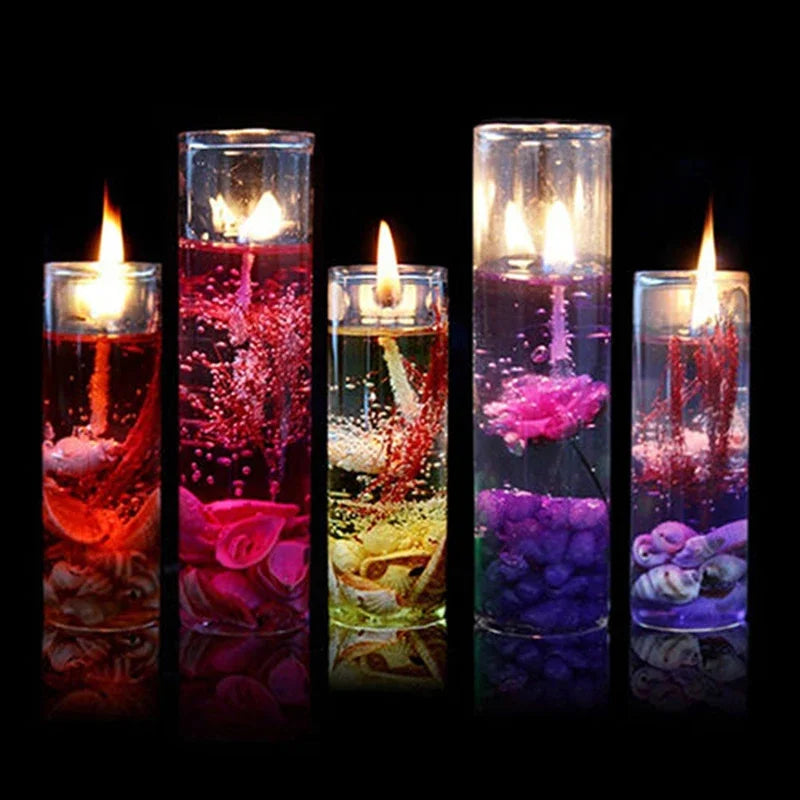 Aromatherapy Jelly Candle Smokeless Ocean Shells Valentines