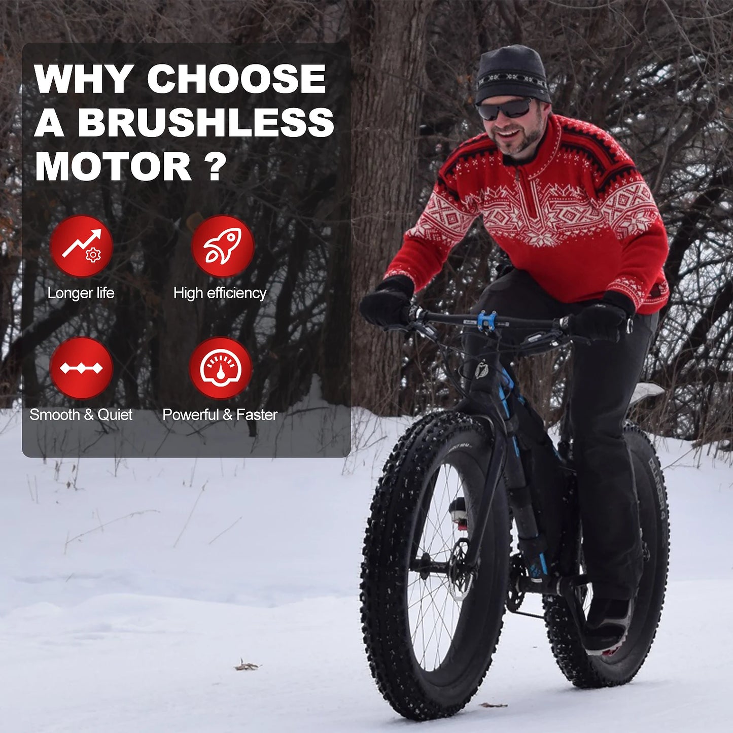 Bafang 750W Ebike Conversion Kit Rear Hub Motor For FatBike