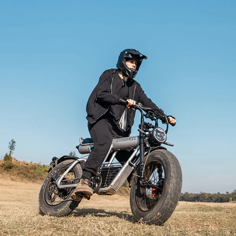 Coswheel Electric Bike CT20S 2000W Motorcycle Dirt Bike Ebike 20 Inch Fat Tire Bicycle 60V 27.5Ah Adult Electric Bicycle