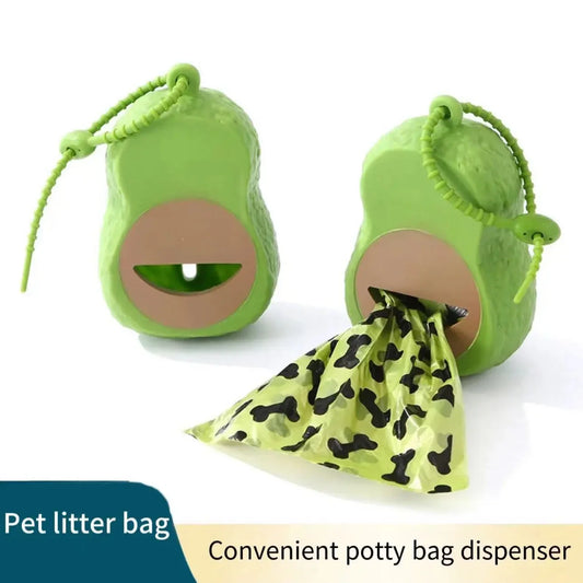 Pet Waste Bag Set For Small Dogs Portable Dispenser Outdoor