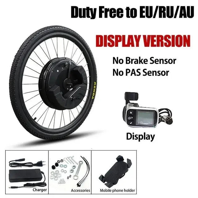 IMotor 3 Mountain Ebike Kit 36V Battery 350W Front Motor