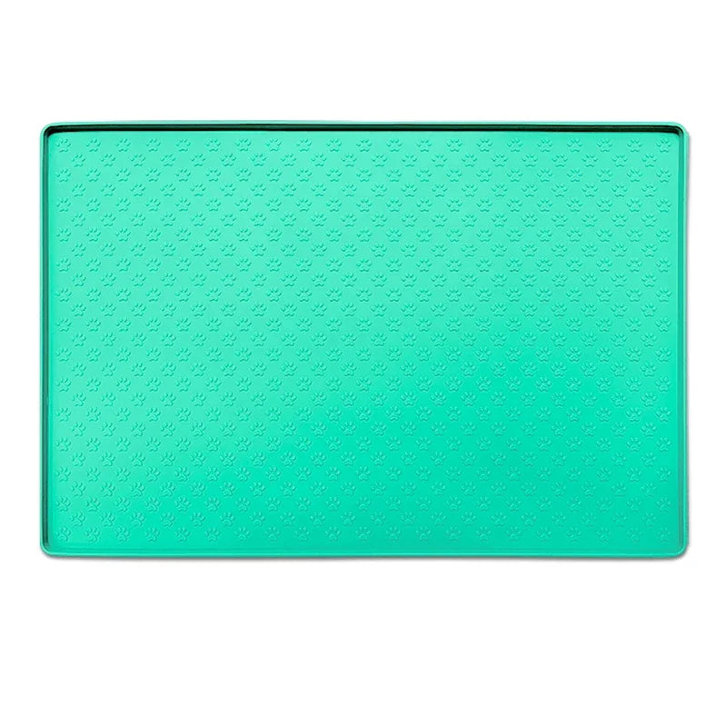 Pet Placemat Dog Cat Feeding Mat Silicone Waterproof Feeder Mats