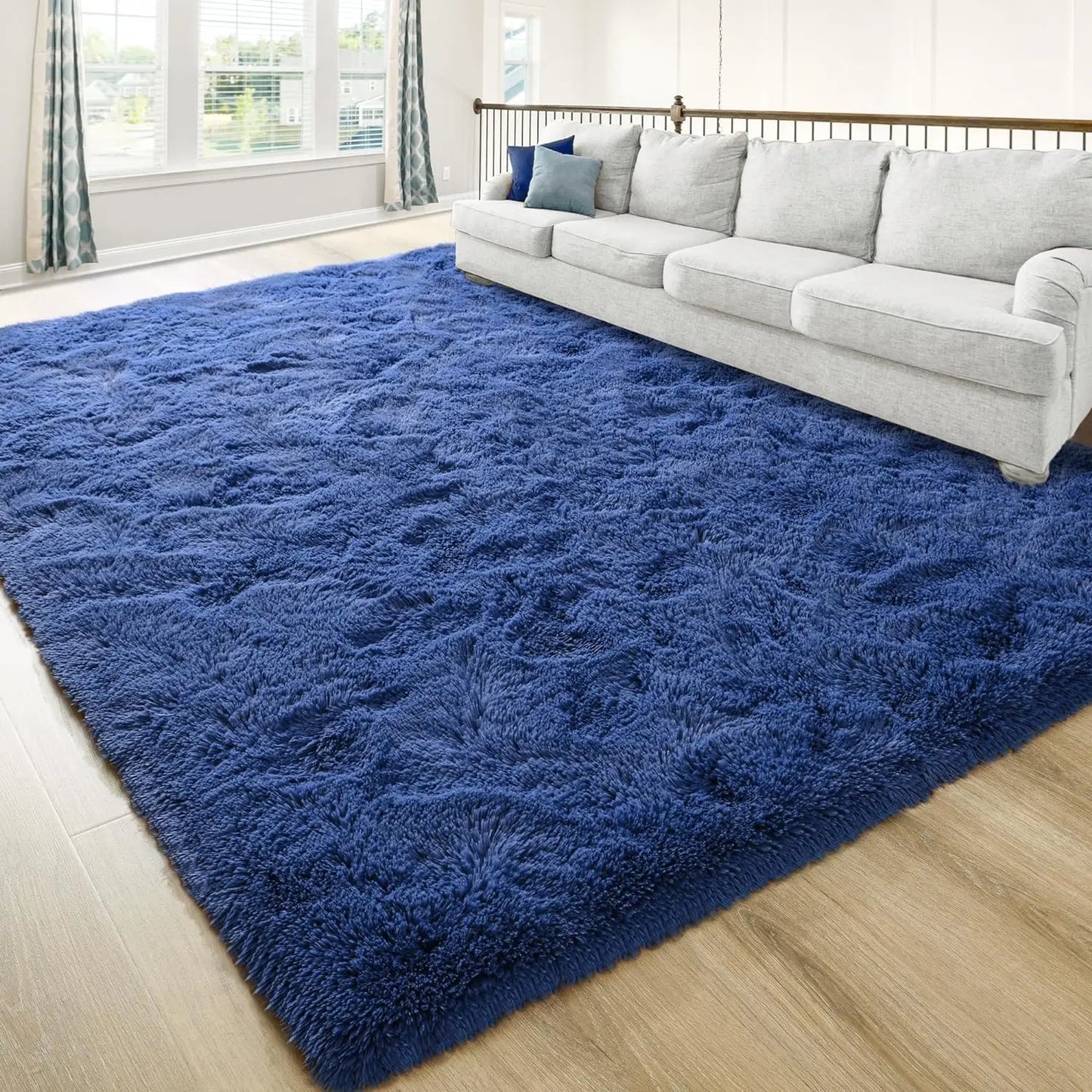 Fluffy Rugs for Bedroom Fuzzy Area Rugs for Living Room Soft Kids Carpet Non Slip for Hardwood Floors Room Decor