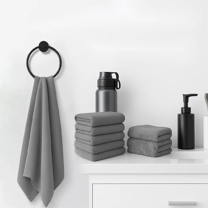 Turkish Cotton Towels And Washcloths Set Premium Quick Dry