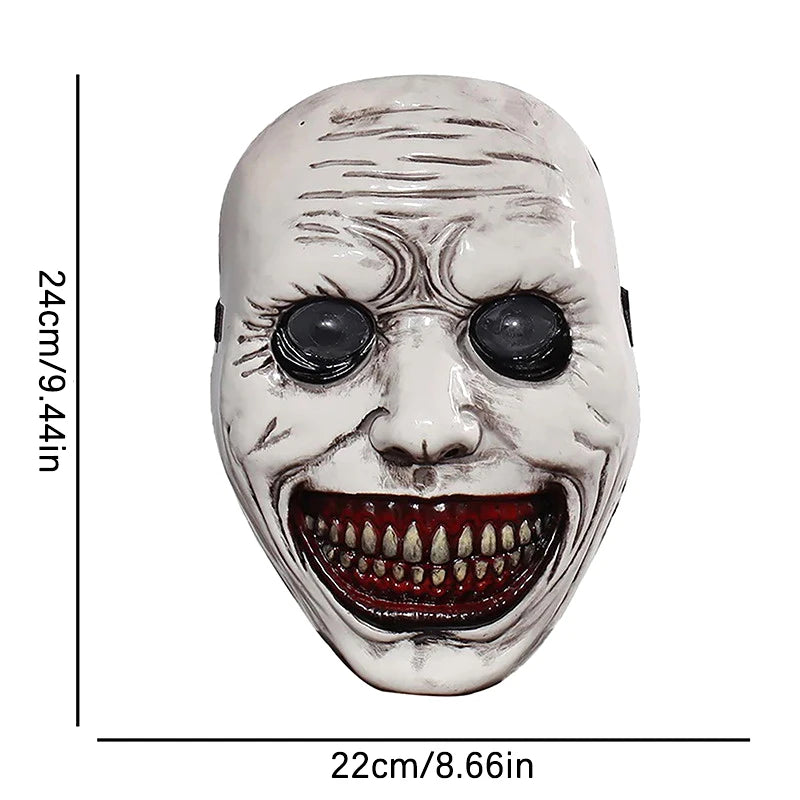 Exorcist Horror Smiling Face Demon Mask Cosplay Prop