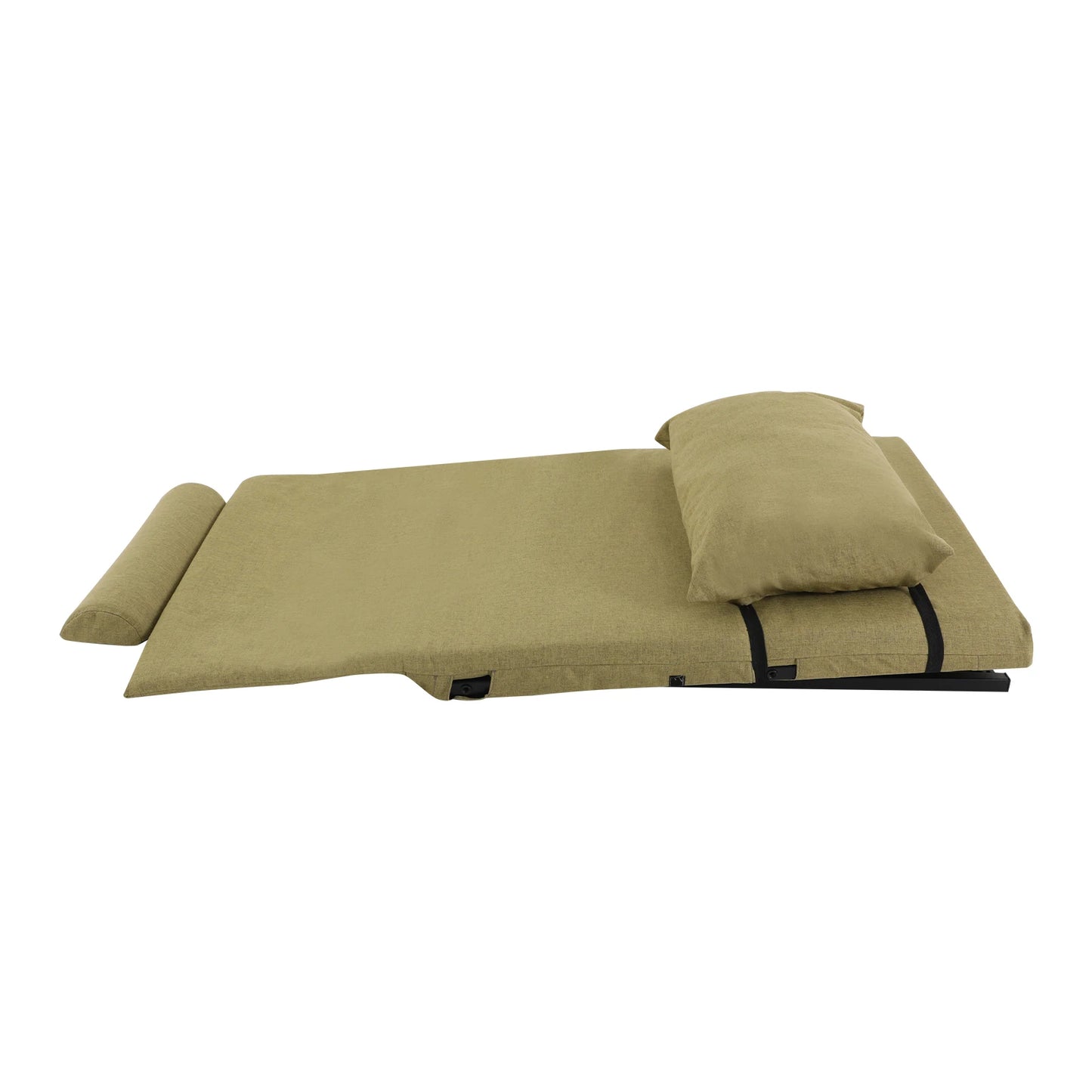 2-80 Degree Electric Lifting Backrest with Short Cushion and Headrest Grey Green Wired Remote Control Bed Backrest for Reading