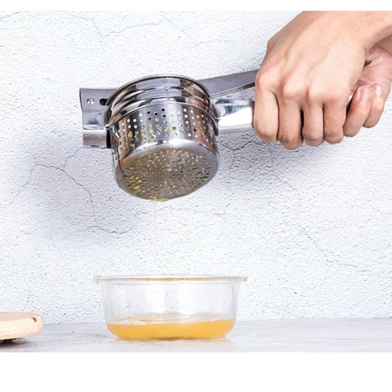 Stainless Steel Potato Masher Ricer Puree Press Kitchen Tool