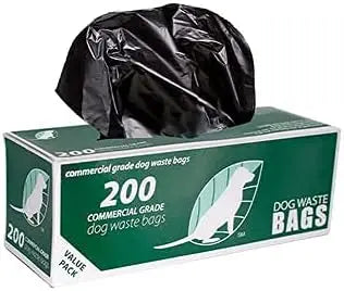 4000 Commercial Grade Dog Waste Roll Bags Fits Any Dog