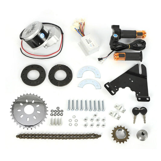 36V 350W Bike Conversion Kit Left Side Drive Hub Less Than 36mm Diameter Twist
