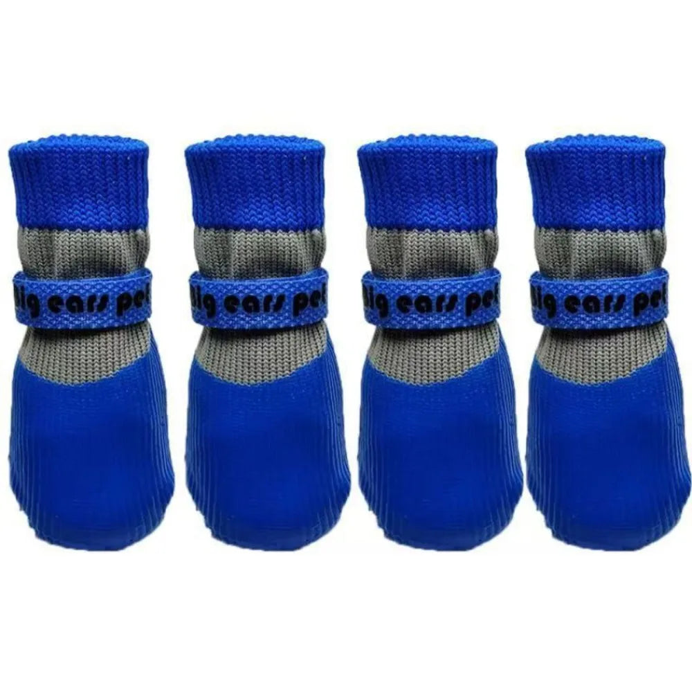 Waterproof Winter Dog Shoes Warm Soft Sole Anti Slip Paw Protectors Chihuahua
