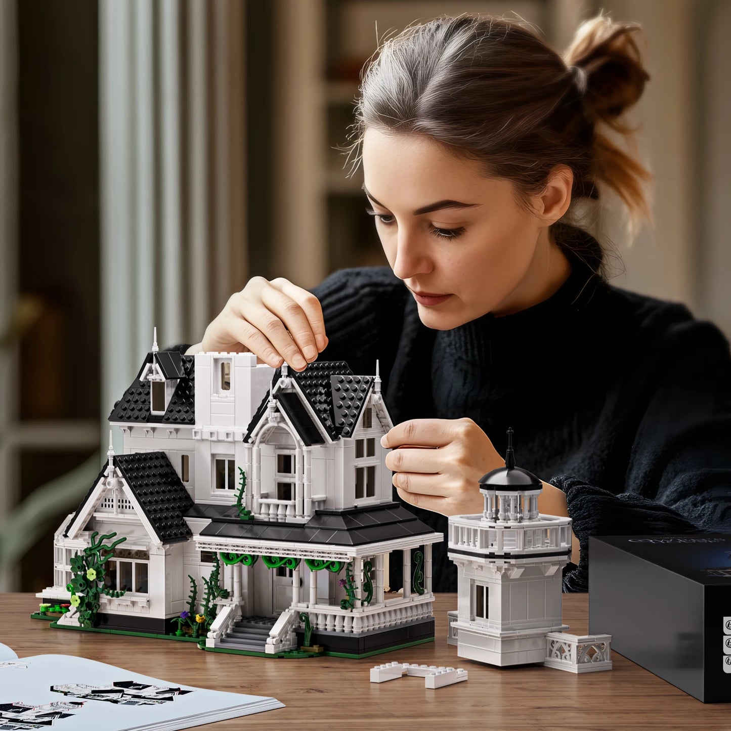 1877 Pieces Magic House Blocks Set Lego Compatible Building Model For Adults