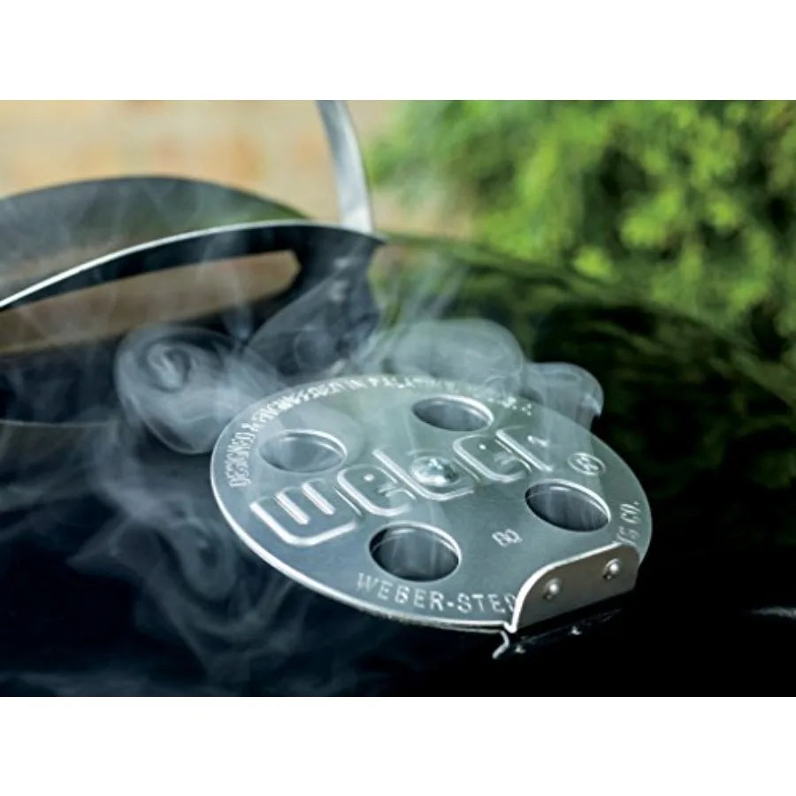 22 Inch Charcoal Grill Outdoor BBQ One Touch Cleaning System With Dampers