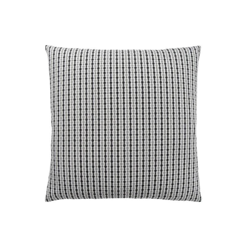 Pillows 18 X 18 Square Insert Included Decorative Throw For Sofa Grey And Black