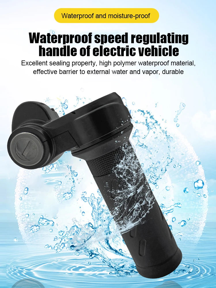 Electric Bike Scooter Twist Throttle Grip E Bike Handle