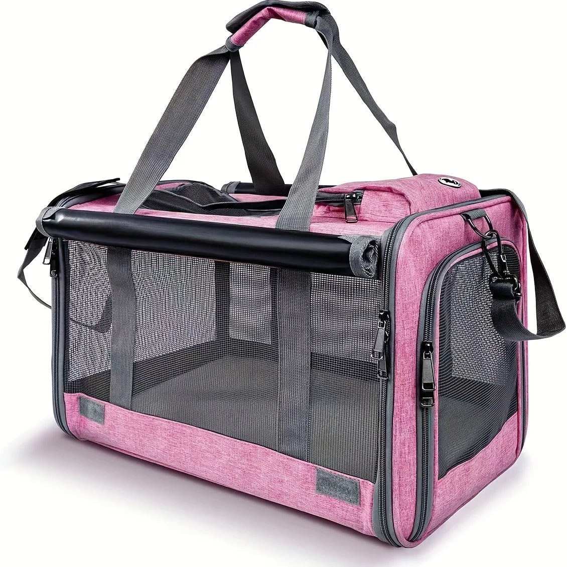 Soft Sided Pet Carrier for Large and Medium Cats and Dogs