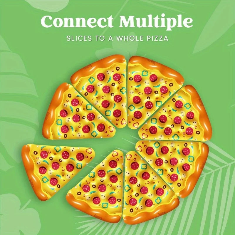 Joyfy Giant Inflatable Pizza Slice Pool Float For Adults And Kids Summer Toy