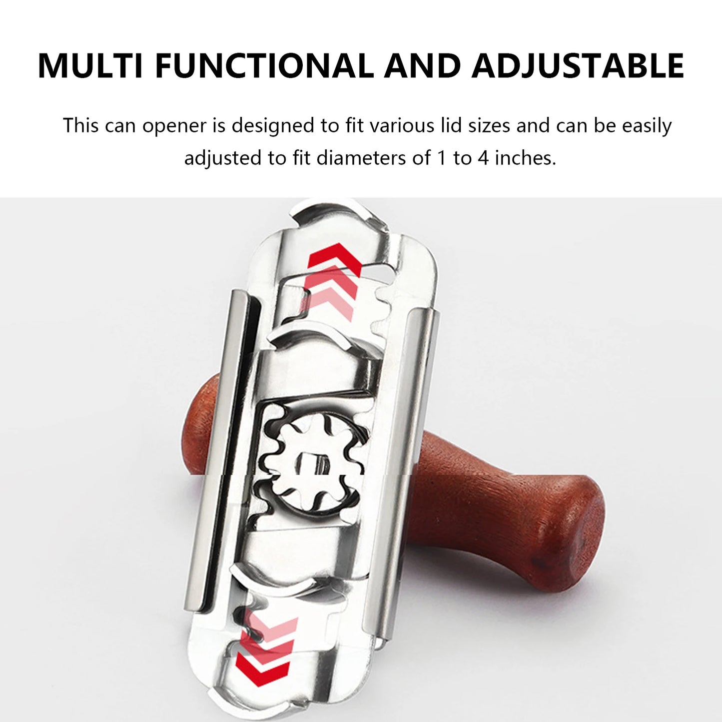 Stainless Steel Jar Opener Screw Cap Adjustable MIAO