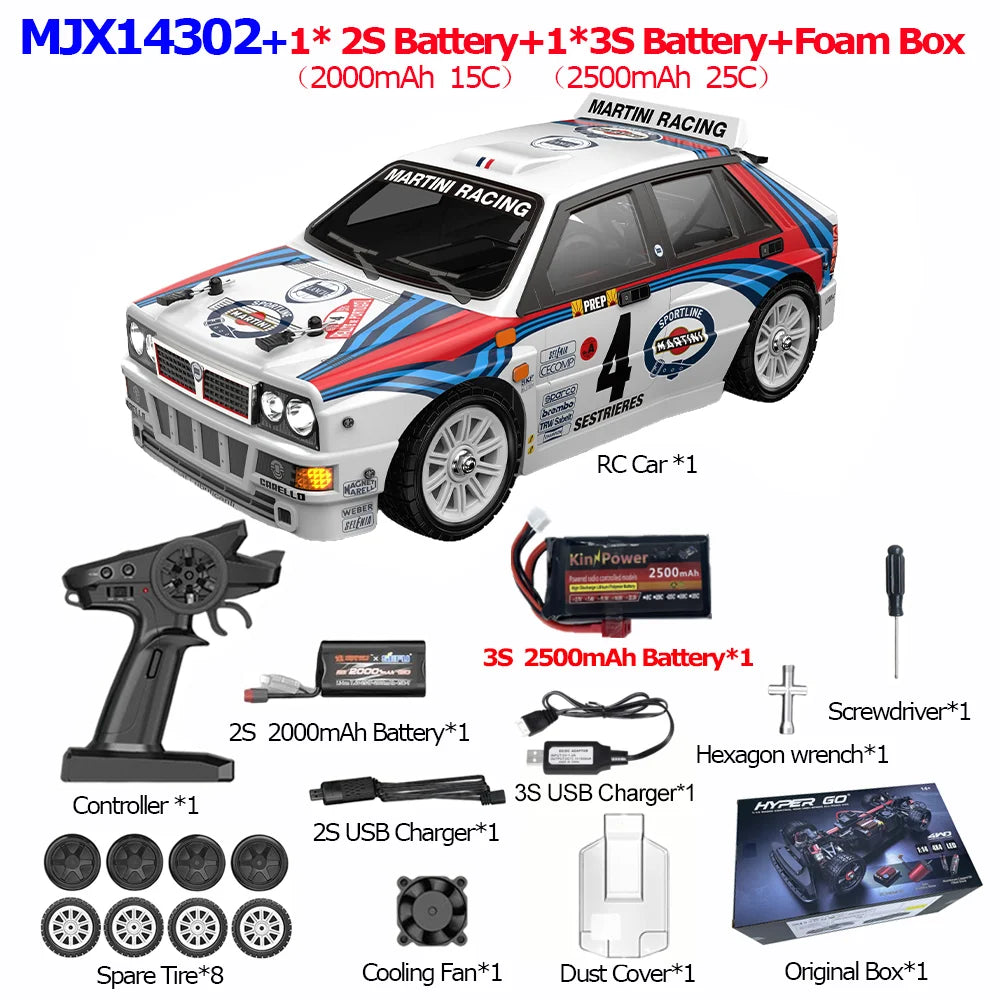 MJX Hyper Go RC Car 55kmh Brushless 4WD Off Road Toy
