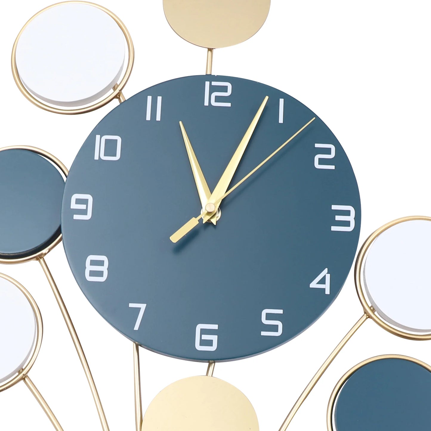 Large Wall Clock Battery Operated Silent Hot Air Balloon